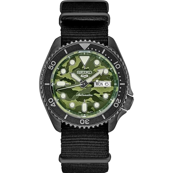 Amazon.com: SEIKO SRPD79 Sports 5 Men's Watch Black 42.5mm